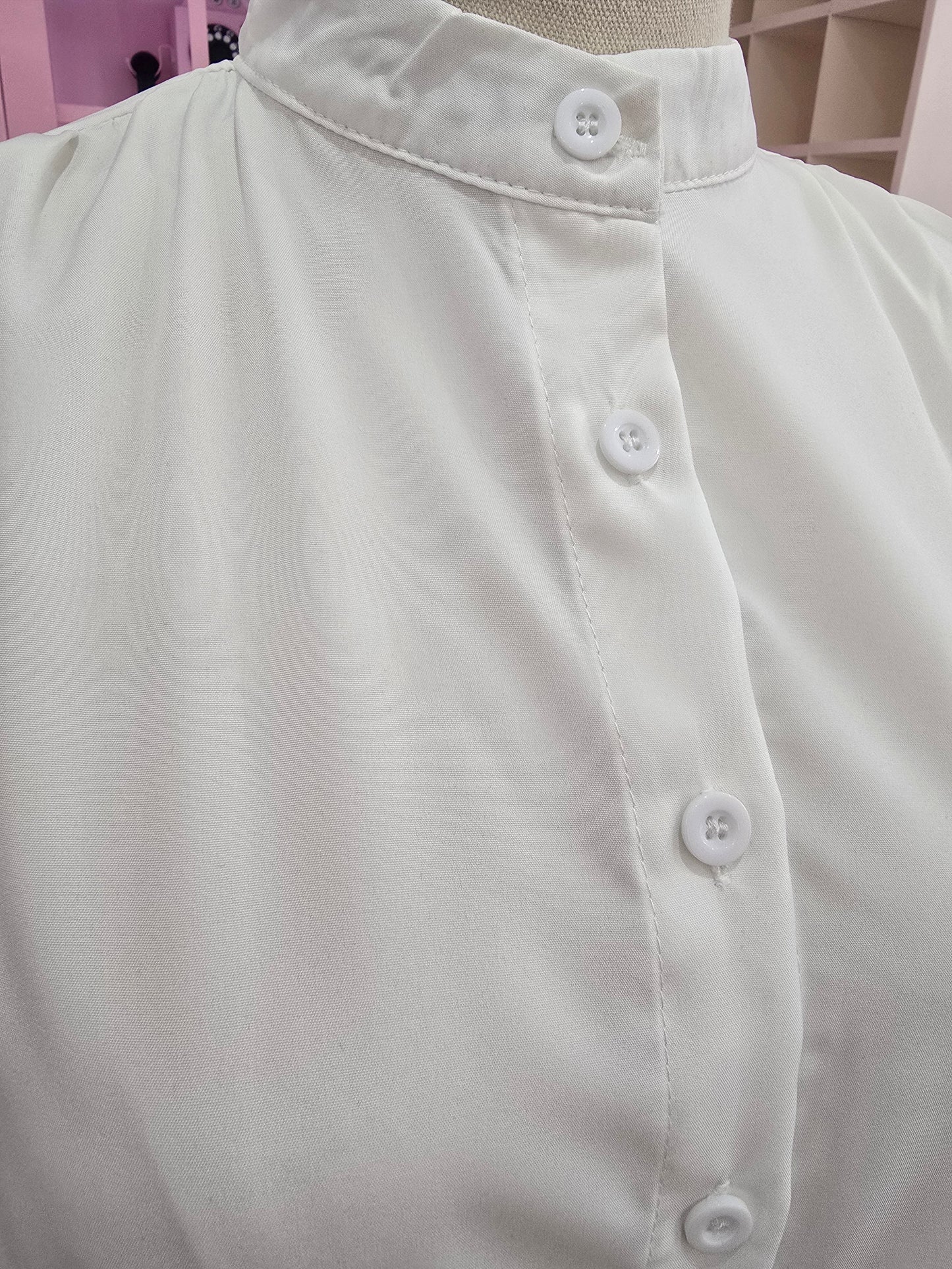 White Longsleeve Blouse