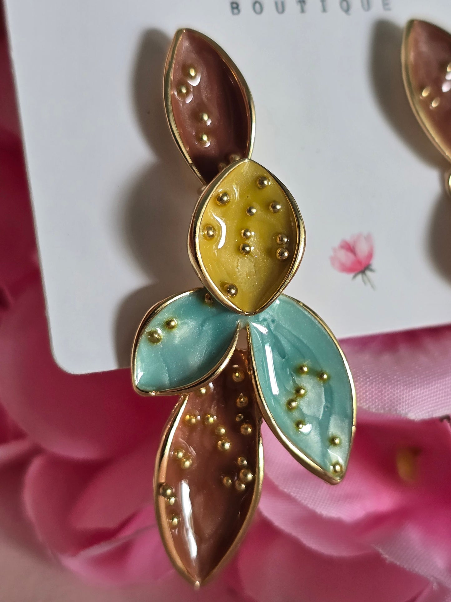 Soft Autumn Leaves Earrings