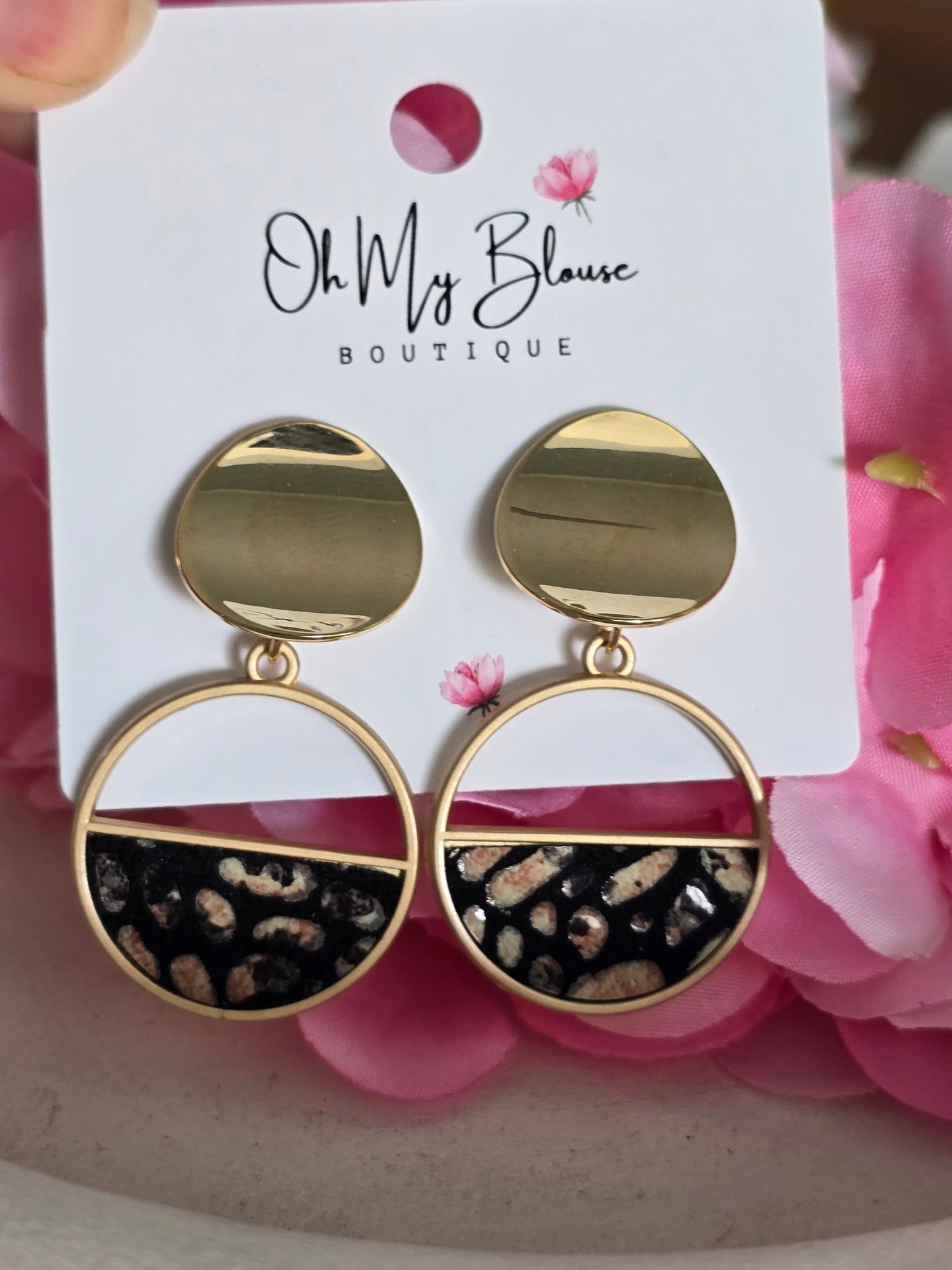 Artistic Leopard Black