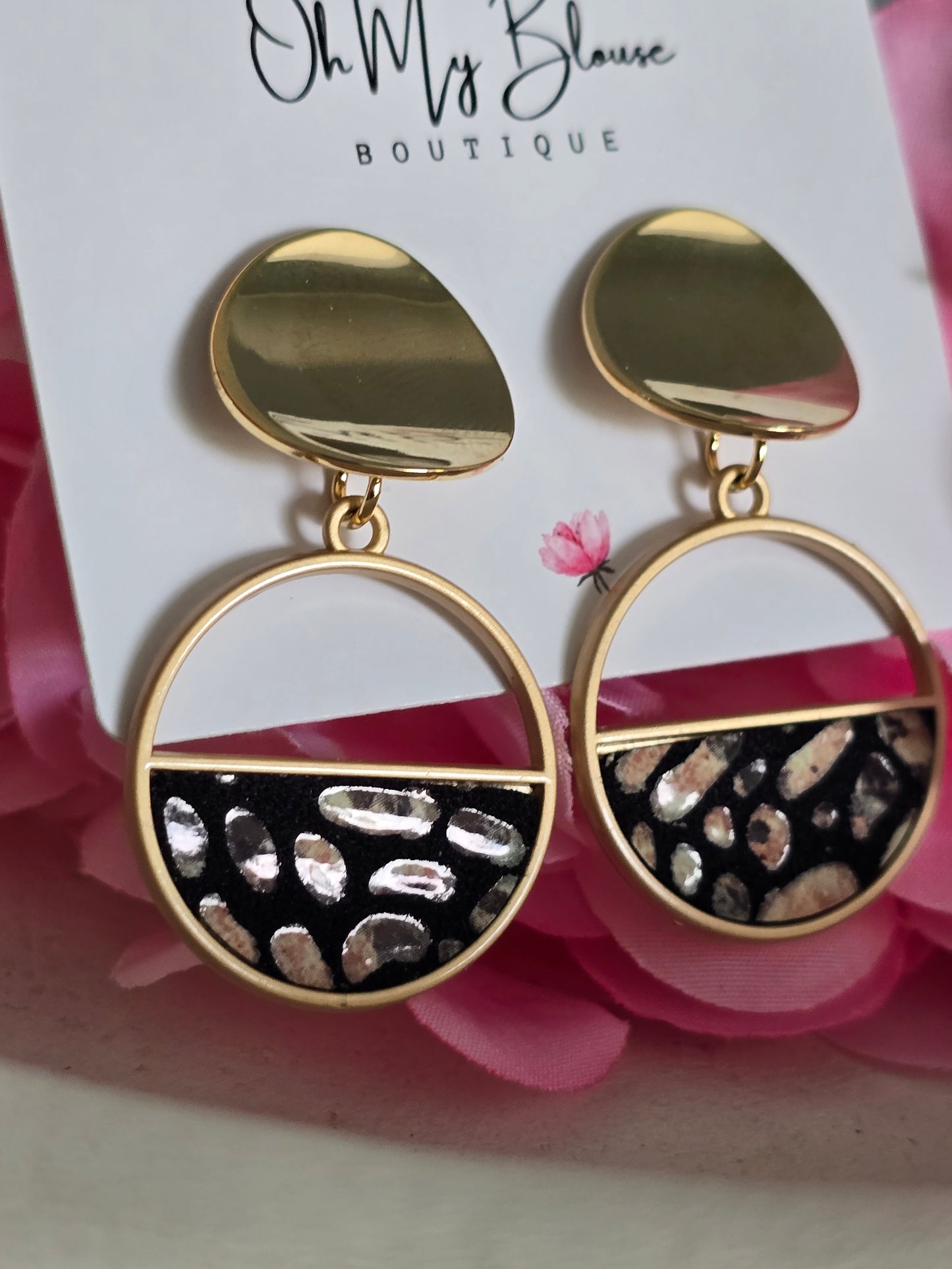 Artistic Leopard Black