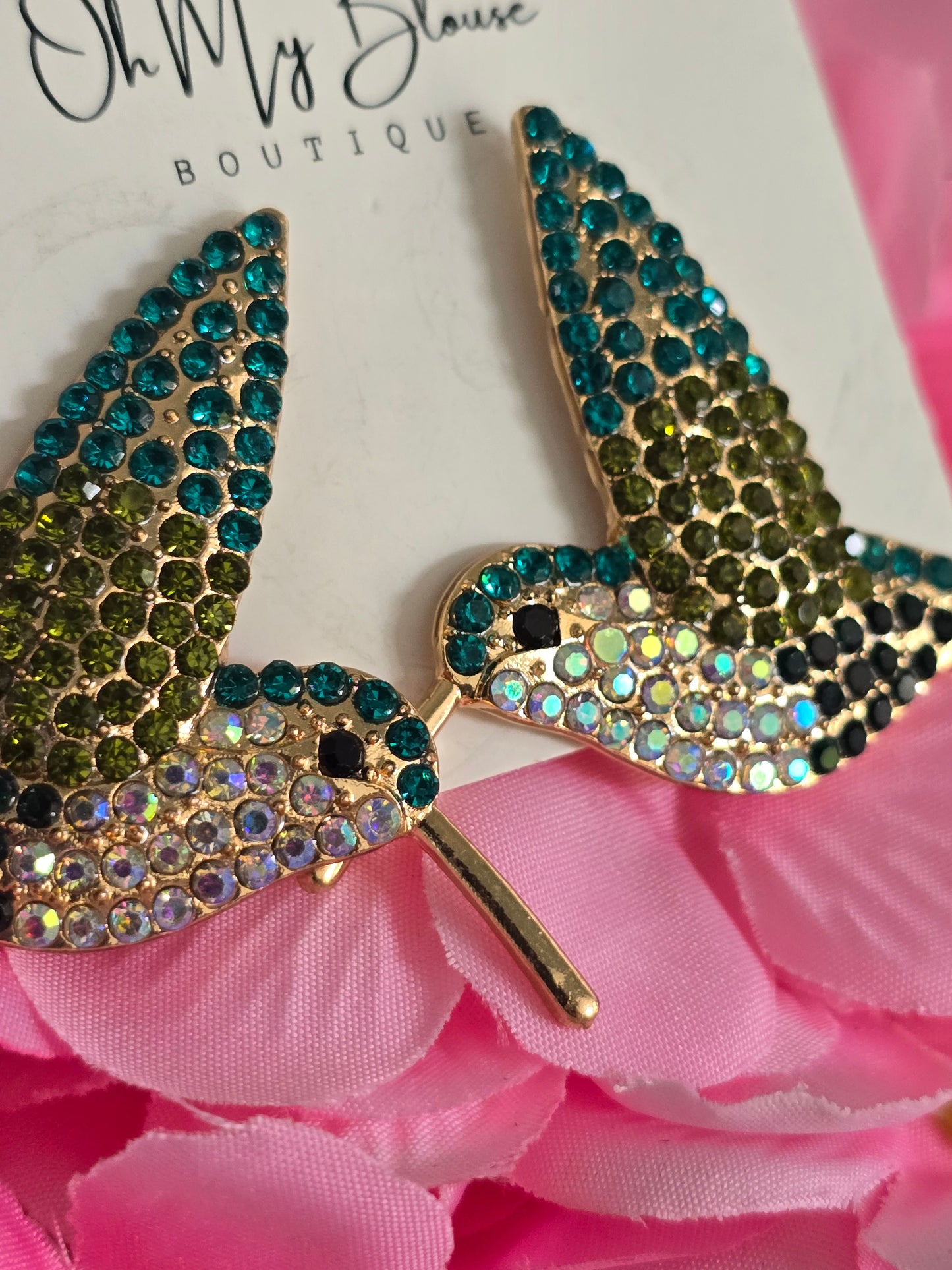 Humming Bird Earrings