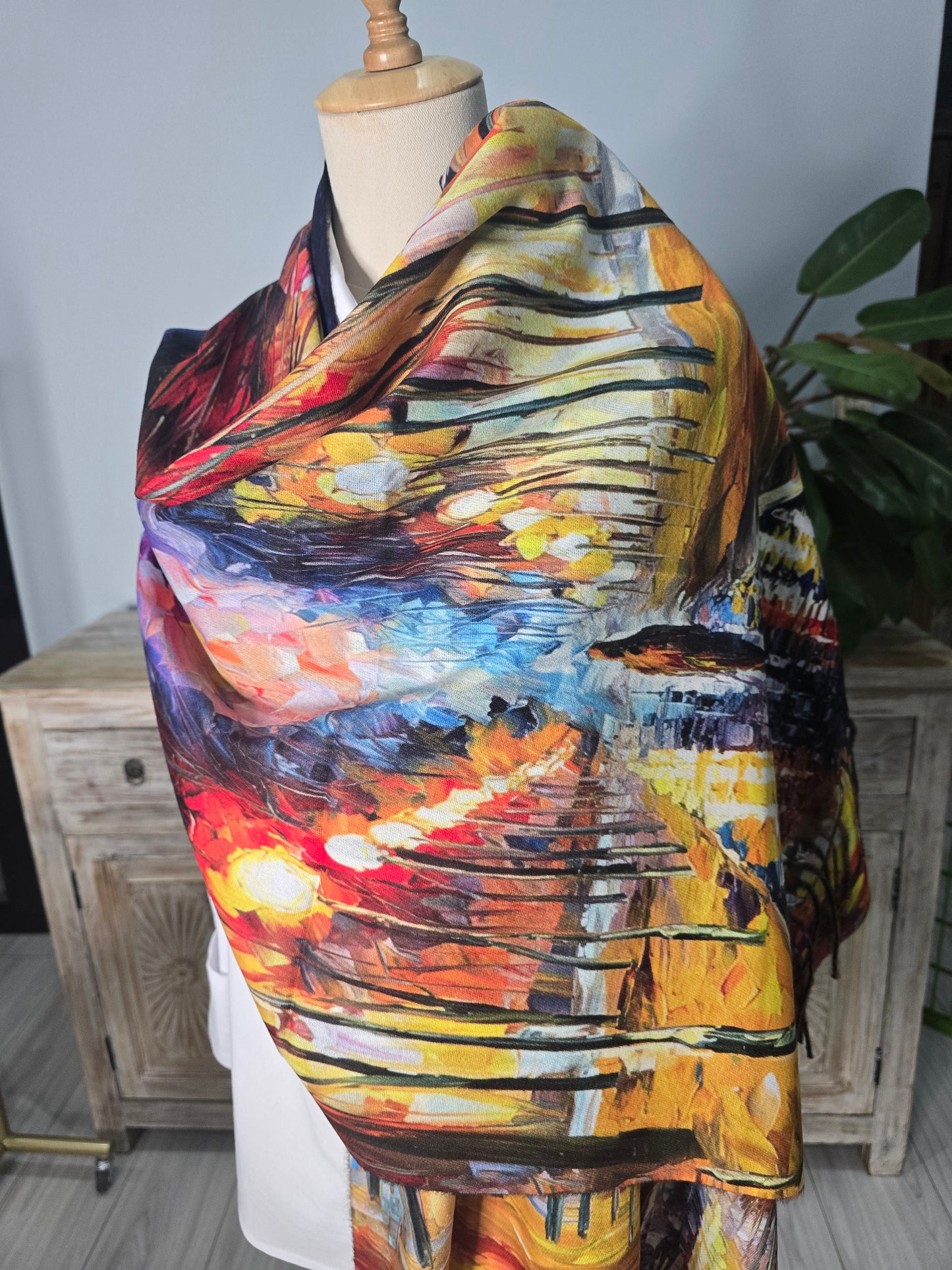 Sunset Forrest Scarf