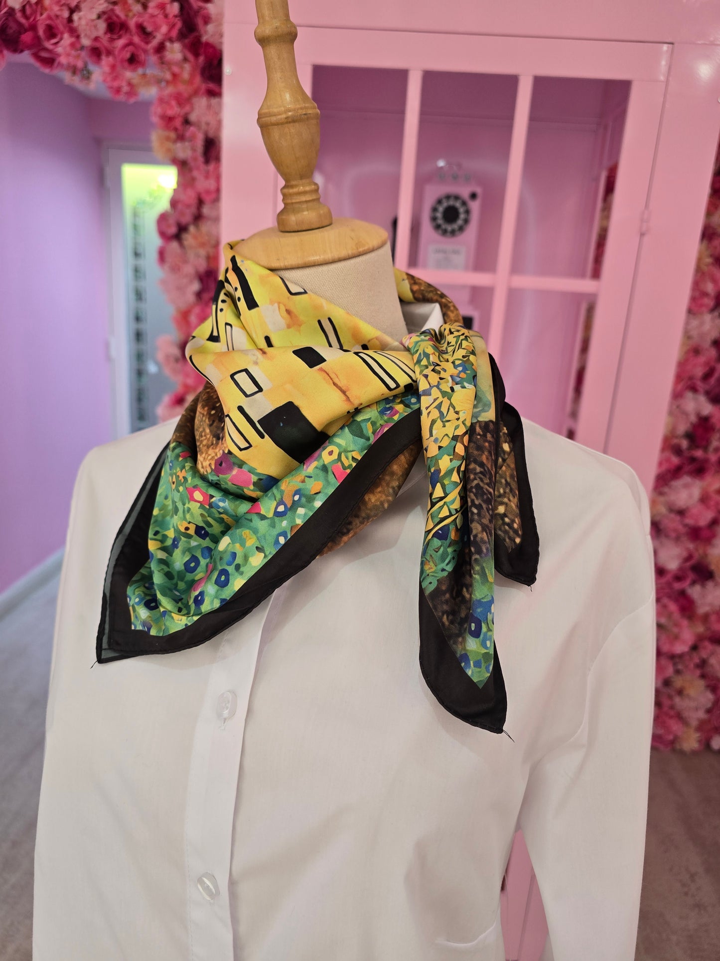 Eternal Love Mini Silk Scarf
