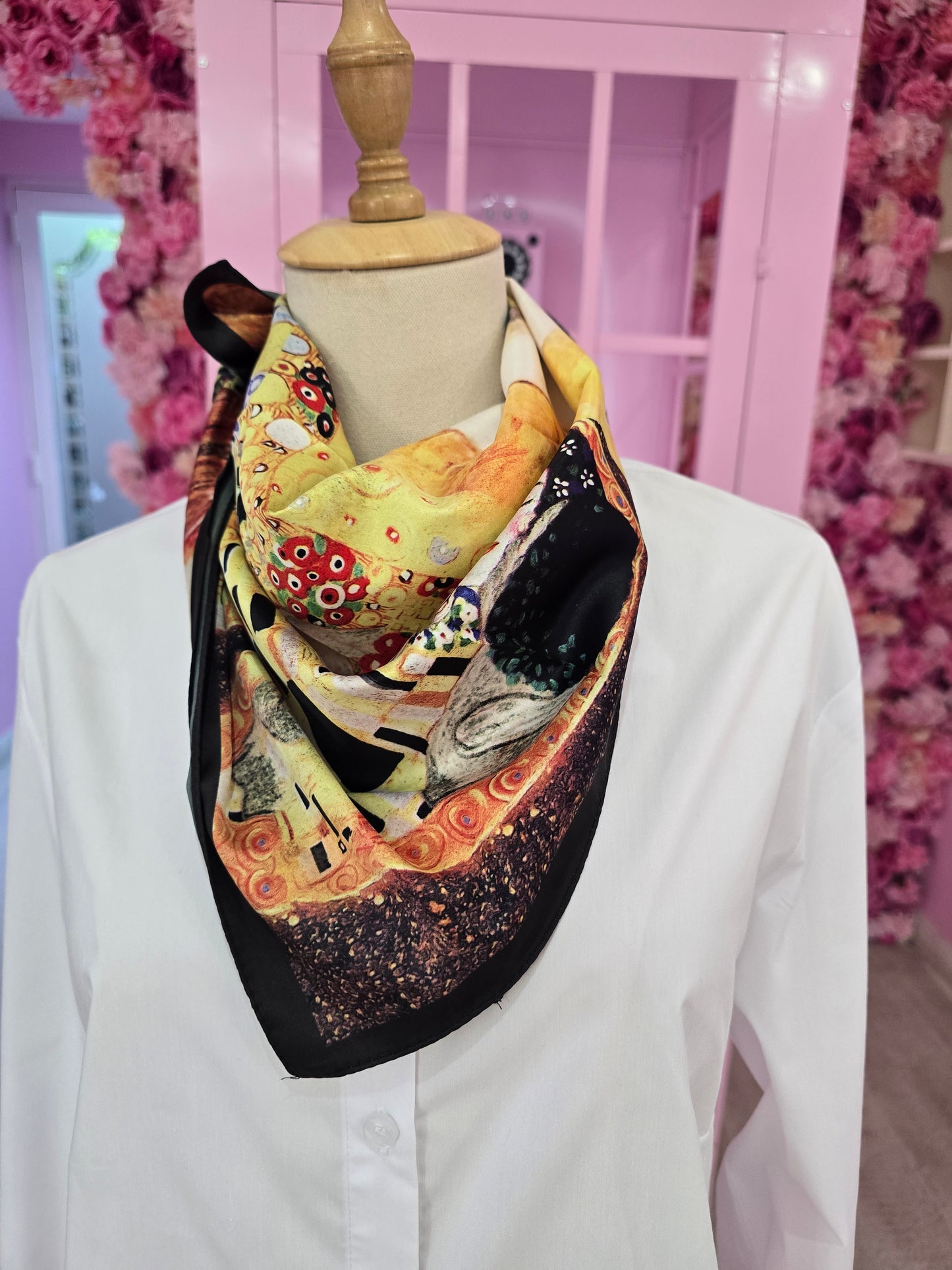 Eternal Love Tears Mini Silk Scarf