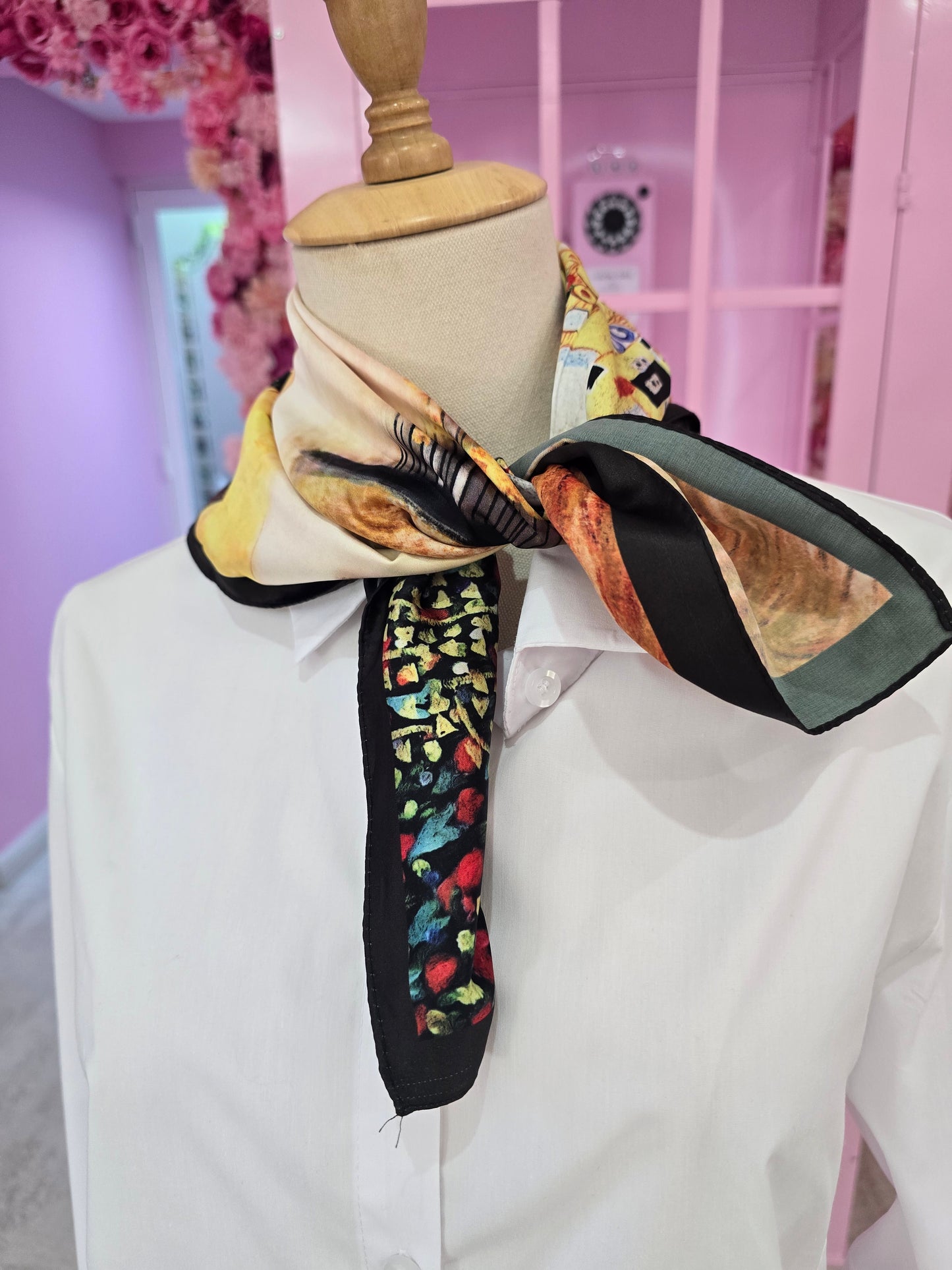 Eternal Love Tears Mini Silk Scarf