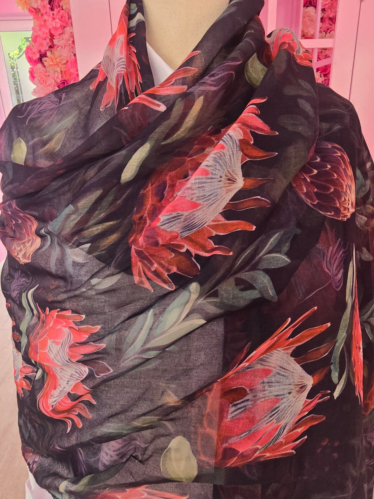 Moody Proteas Scarf