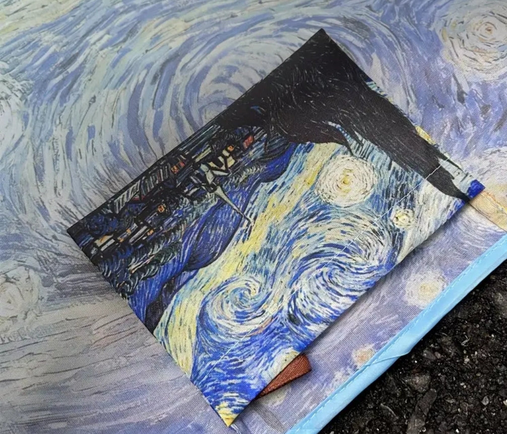 Van Gogh Inspired Shopping Tote Bag