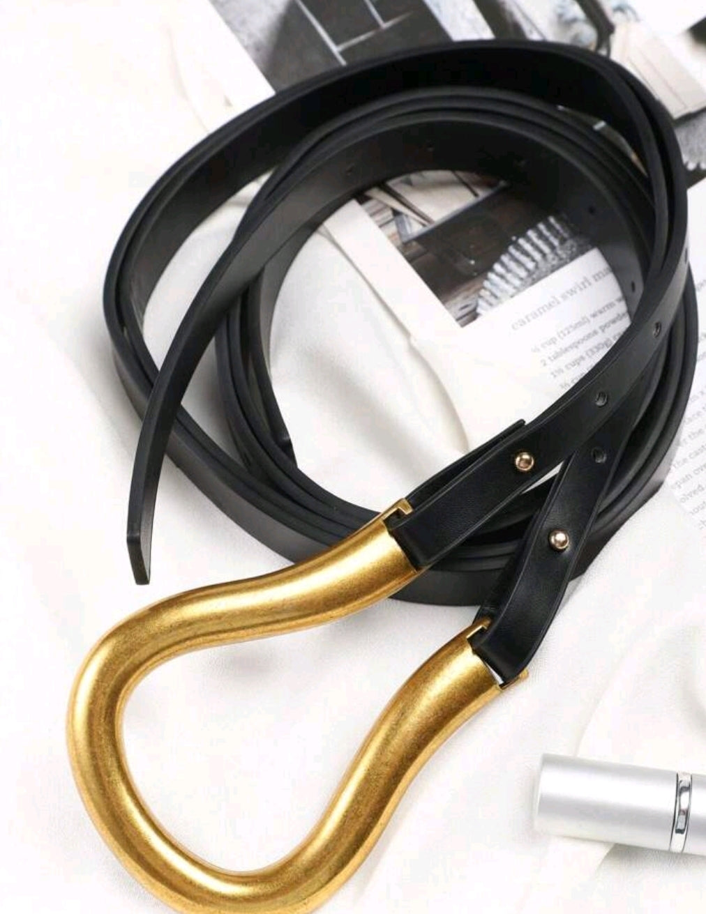 Black Belt Studded
