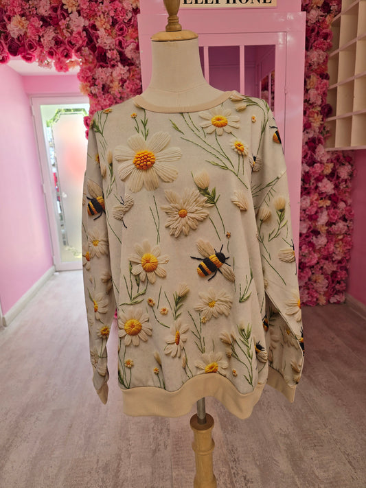 Loose Fit Thermal Top Bees