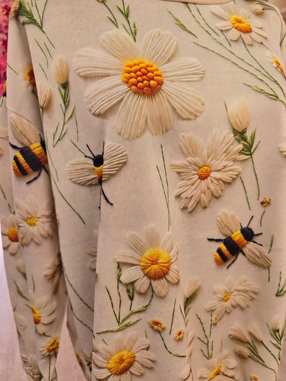 Loose Fit Thermal Top Bees