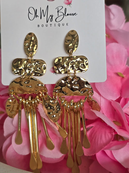 Golden Goddess Earrings