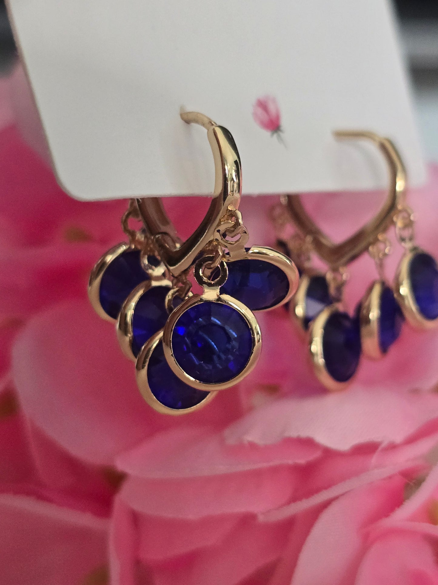 Blue Lagoon Charm Earrings