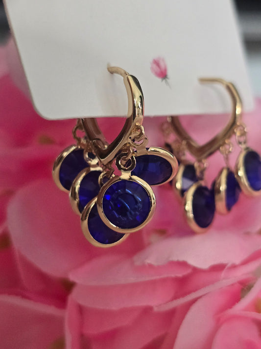 Blue Lagoon Charm Earrings