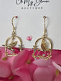 Birdcage Floral Earrings