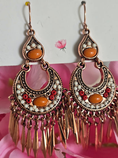 Rosegold Boho Earrings