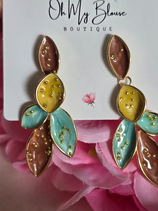 Soft Autumn Leaves Earrings