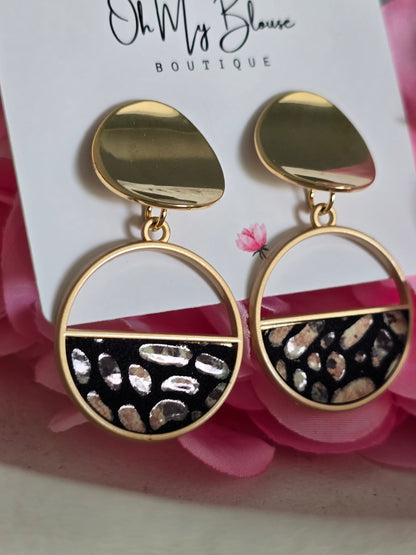 Artistic Leopard Black