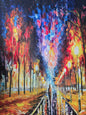 Sunset Forrest Scarf