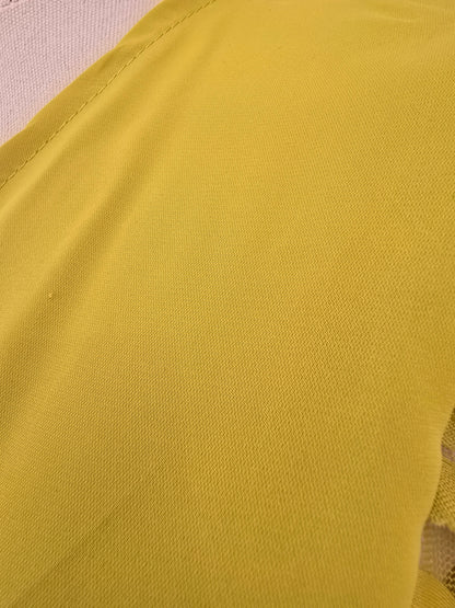 Chartreuse Wrap Blouse