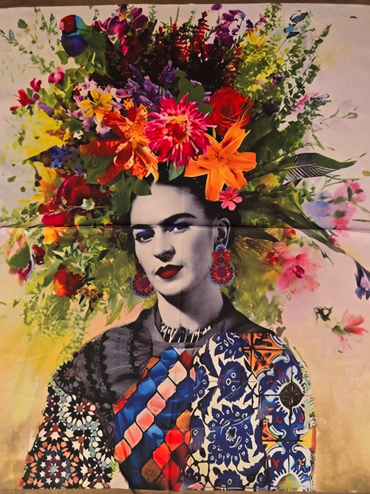 Frieda Bouquet Mini Silk Scarf