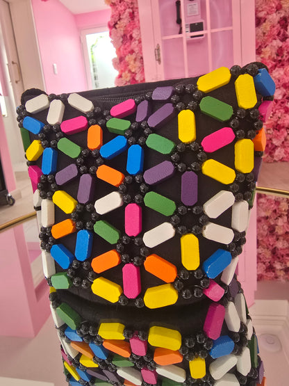 Acceleré - Handcrafted Beaded Handbag