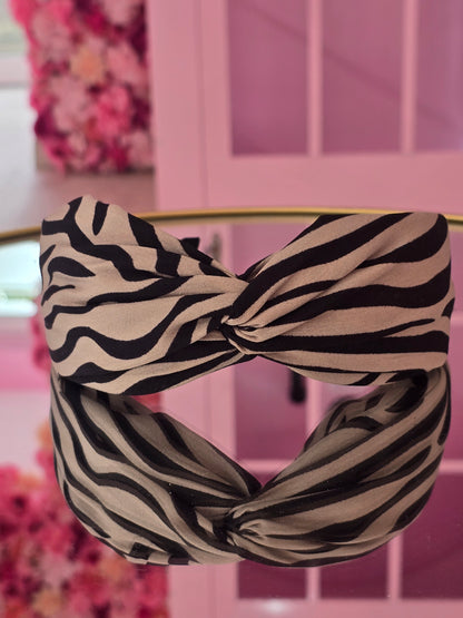 Zebra (Muted) Headband