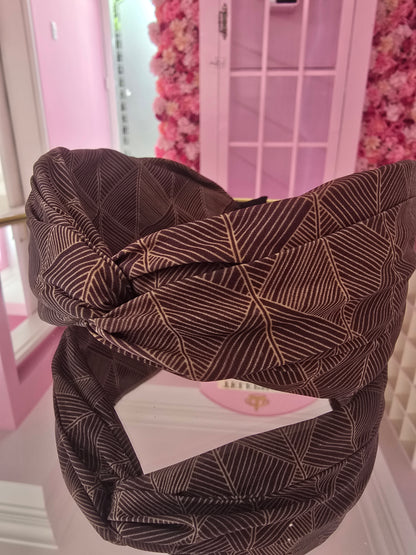 Diagonal Lines Headband