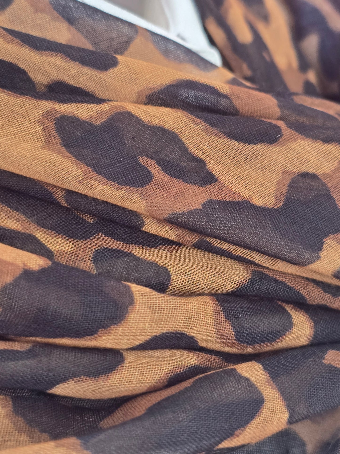 Leopard Print Scarf
