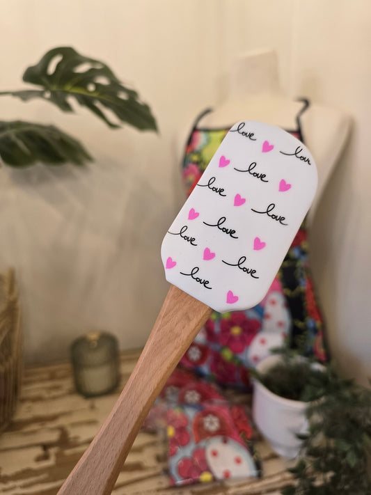 Baking Spatula small - Love
