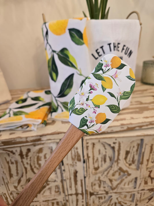 Baking Spatula- Large Lemons