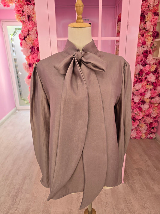 Smokey Lavender Blouse