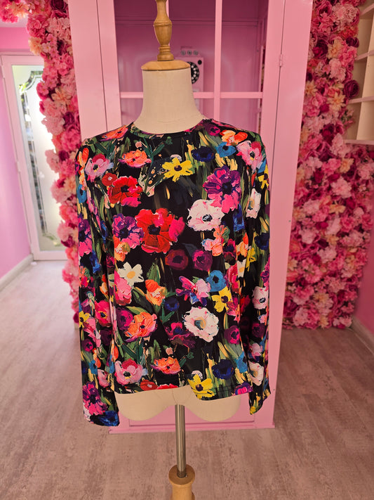 Winter Floral Top