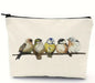 Charming Birds Zipper Pouch