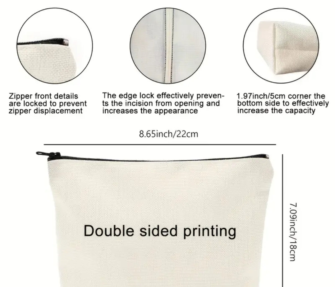 Love you sis - Zipper Pouch