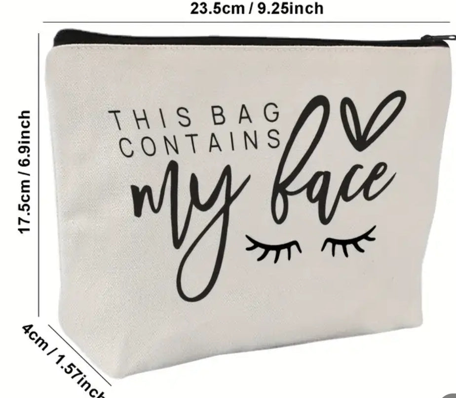 This Bag contains my face - Soft font