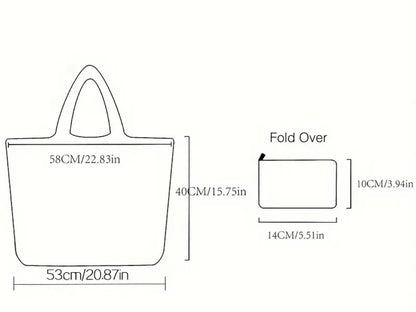Blue Ivy Floral Shopping Tote Bag