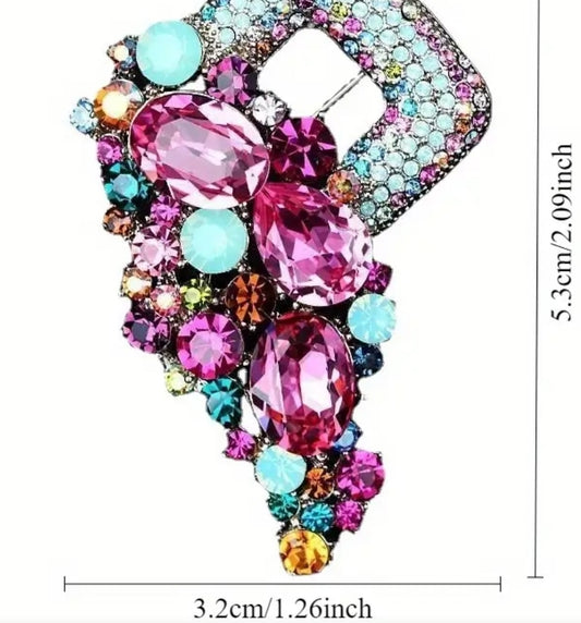 Crystal Broach
