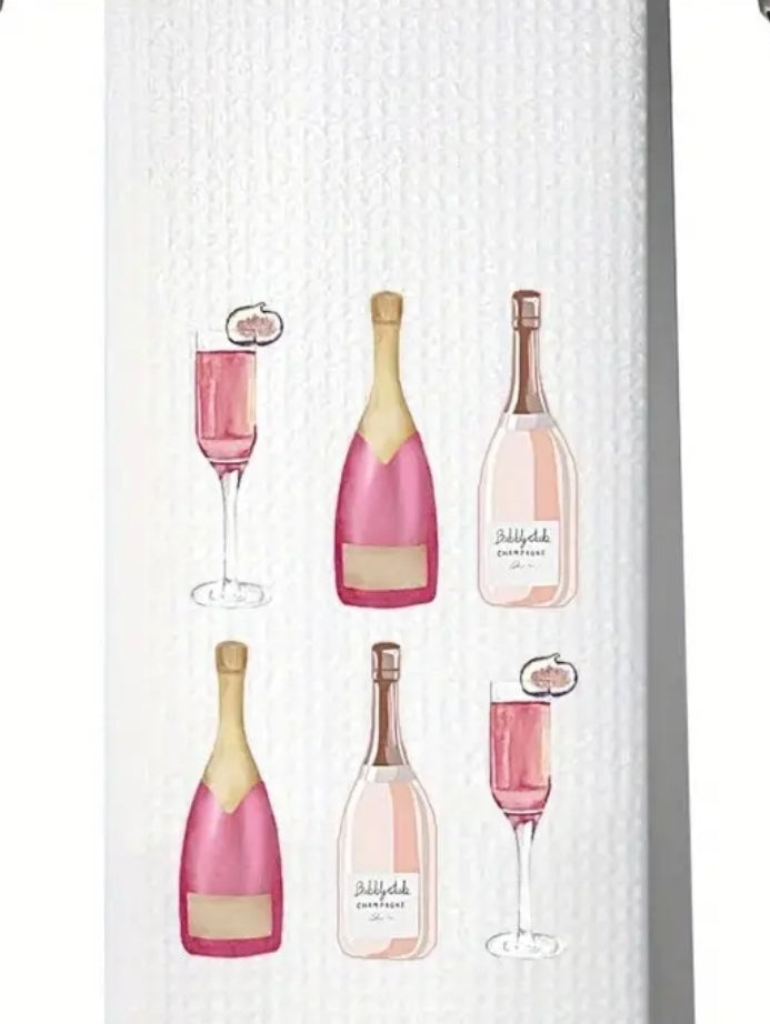 Blush Champagne Kitchen Towel