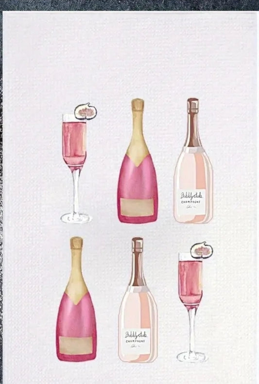 Blush Champagne Kitchen Towel