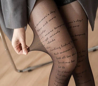 Poetic Stockings