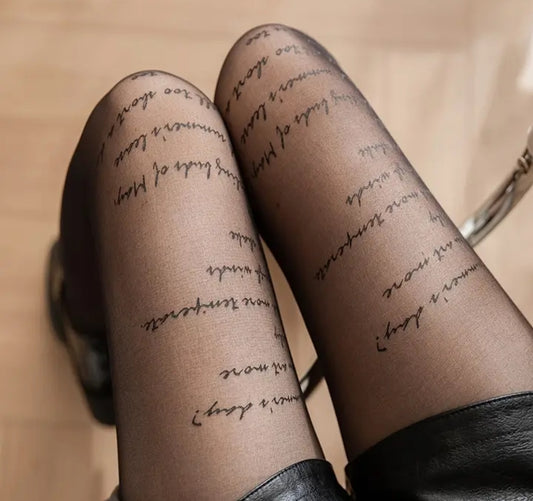 Poetic Stockings