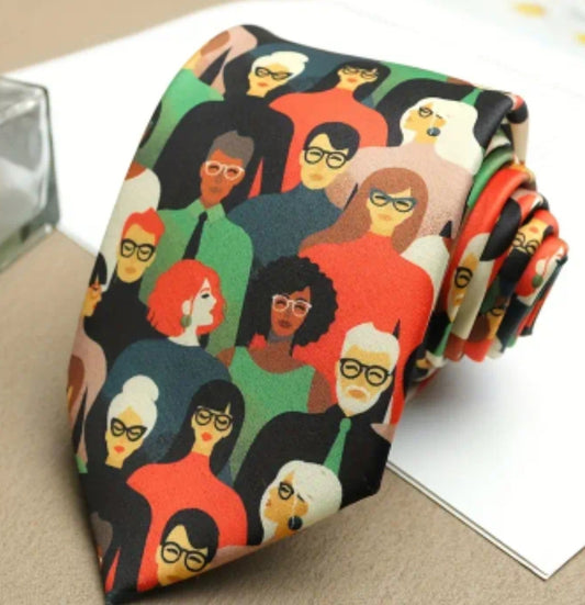 Faces Neck-Tie